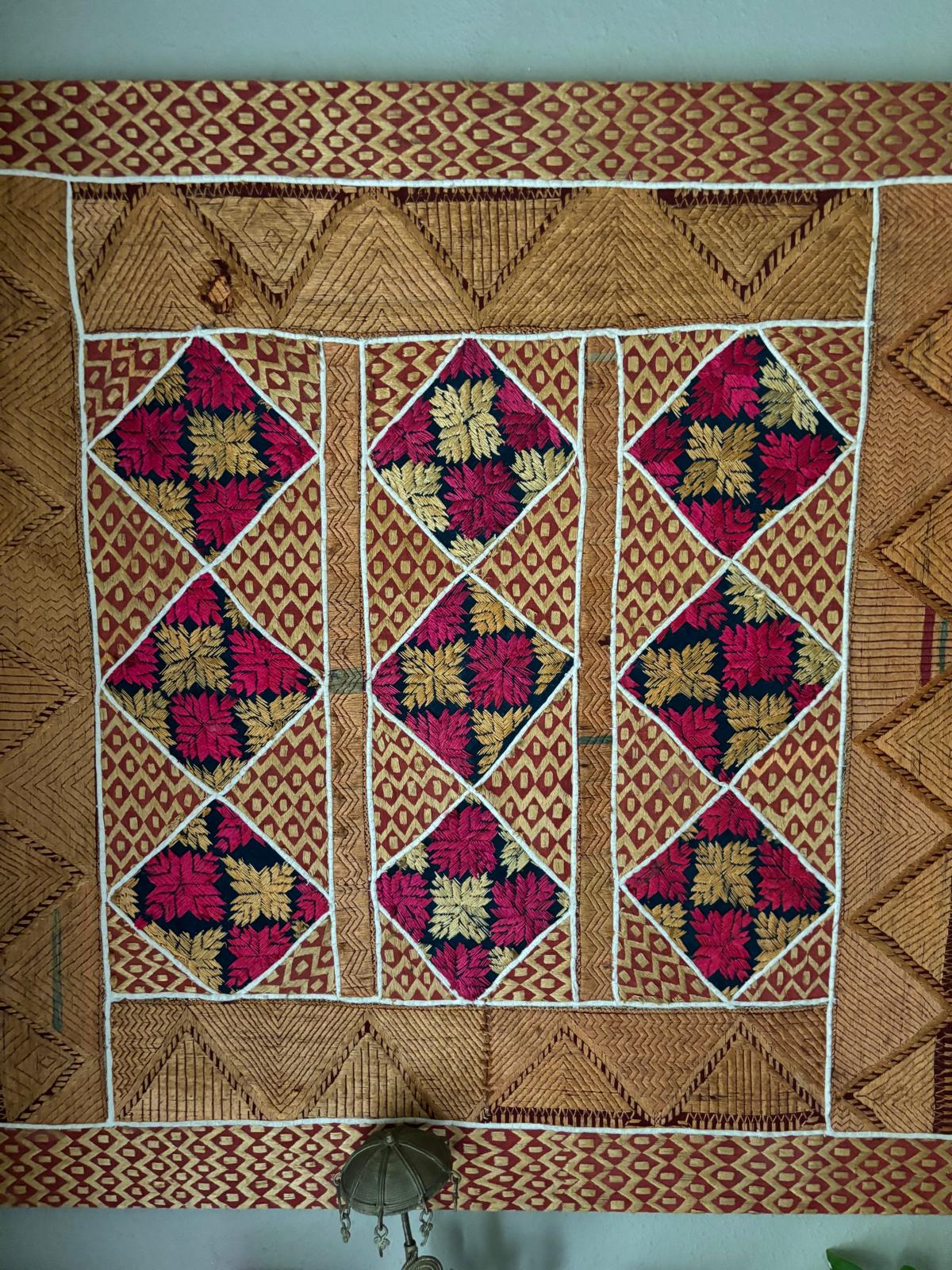 Hand-painted Fabric Art